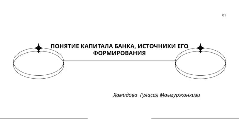 ПОНЯТИЕ КАПИТАЛА БАНКА, ИСТОЧНИКИ ЕГО ФОРМИРОВАНИЯ