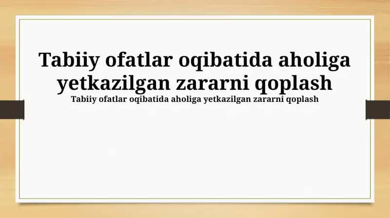 Korrupsiyaga qarshi kurash va shaffoflik