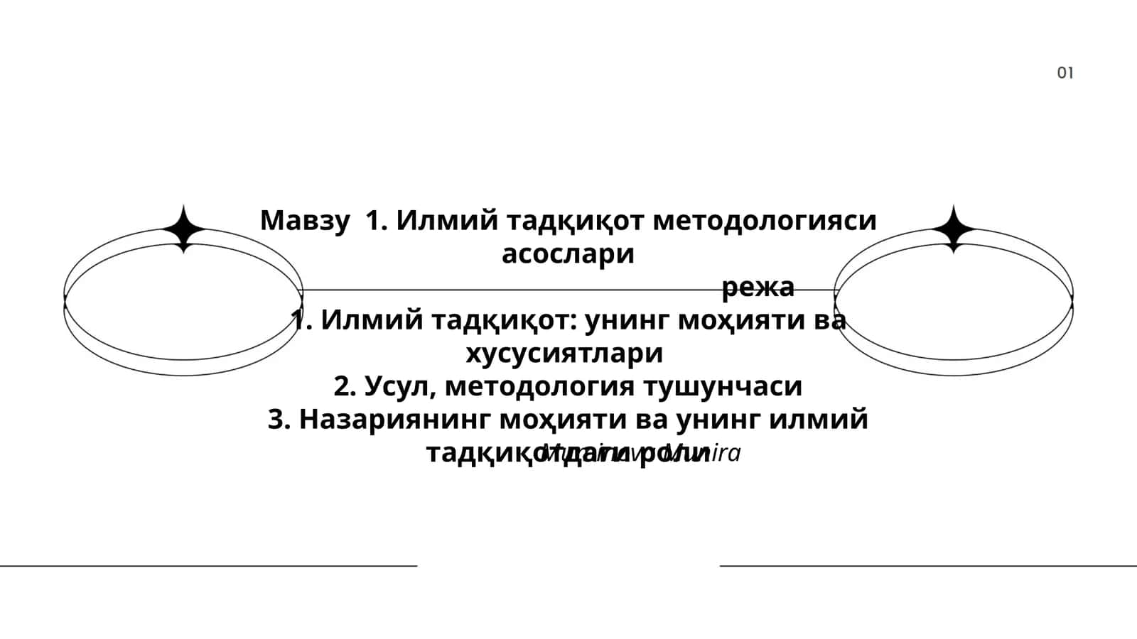 Илмий тадқиқот методологияси асослари
