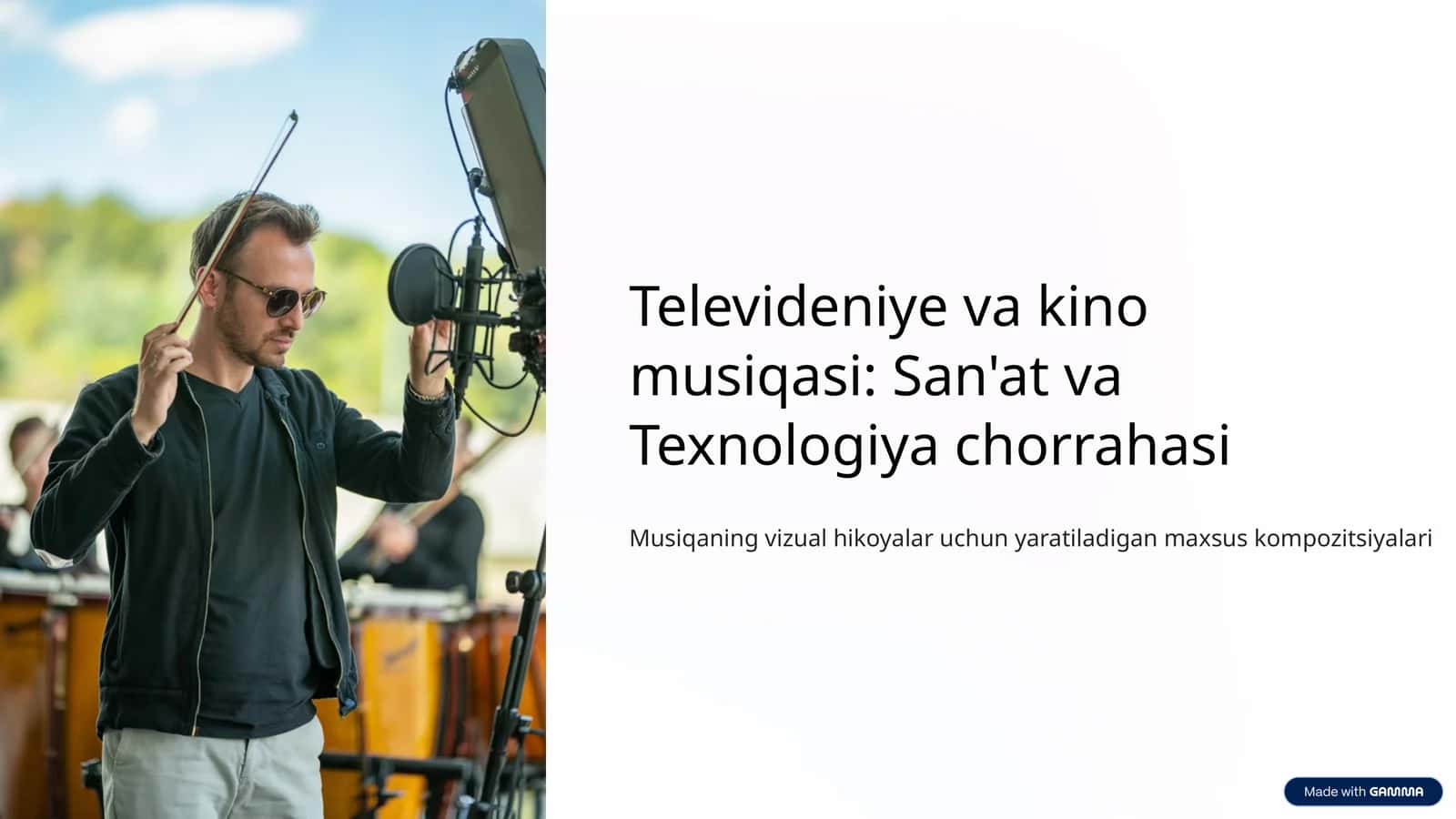 televideniya va kino musiqasi