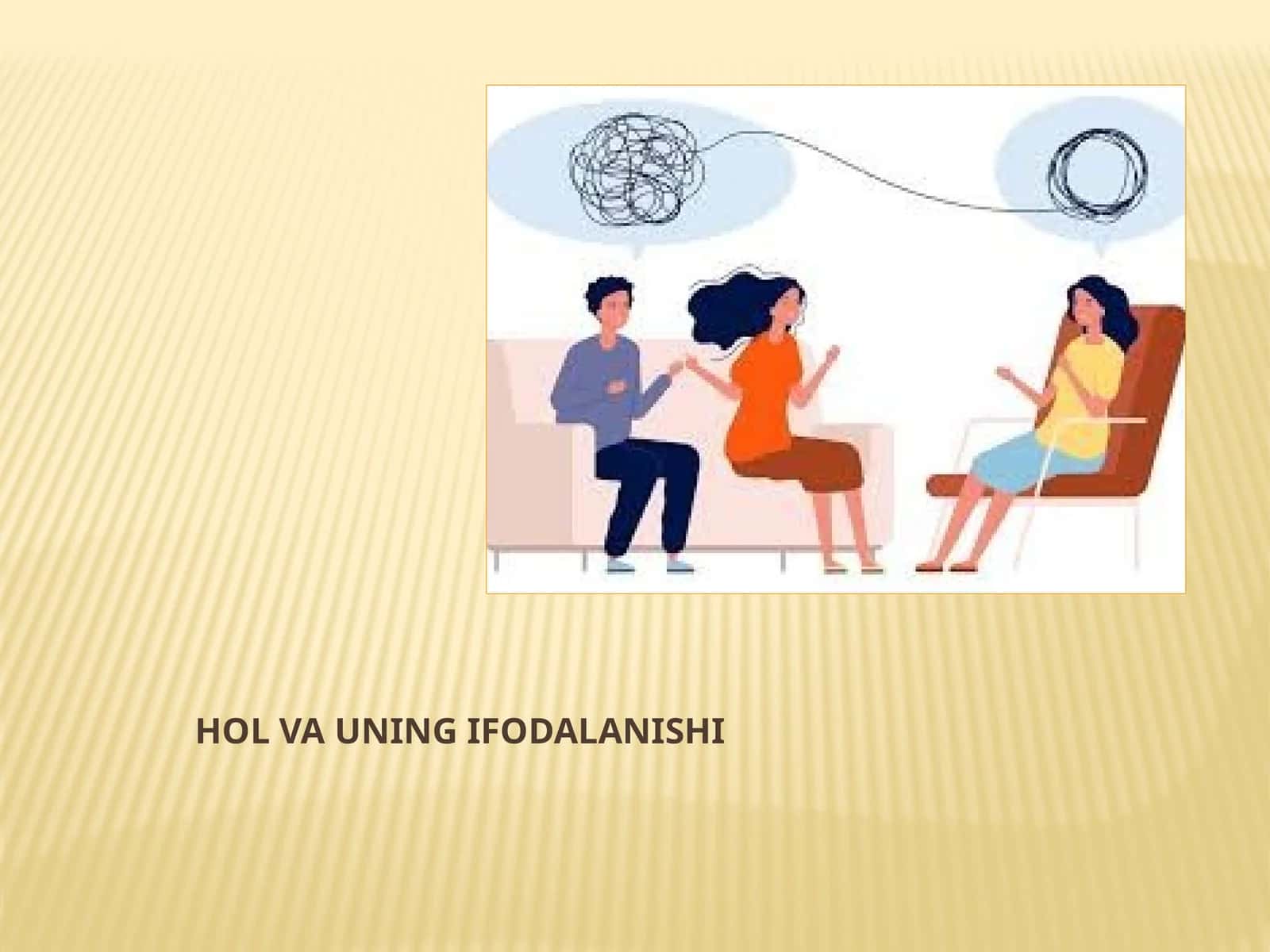 Hol va uning ifodalanishi