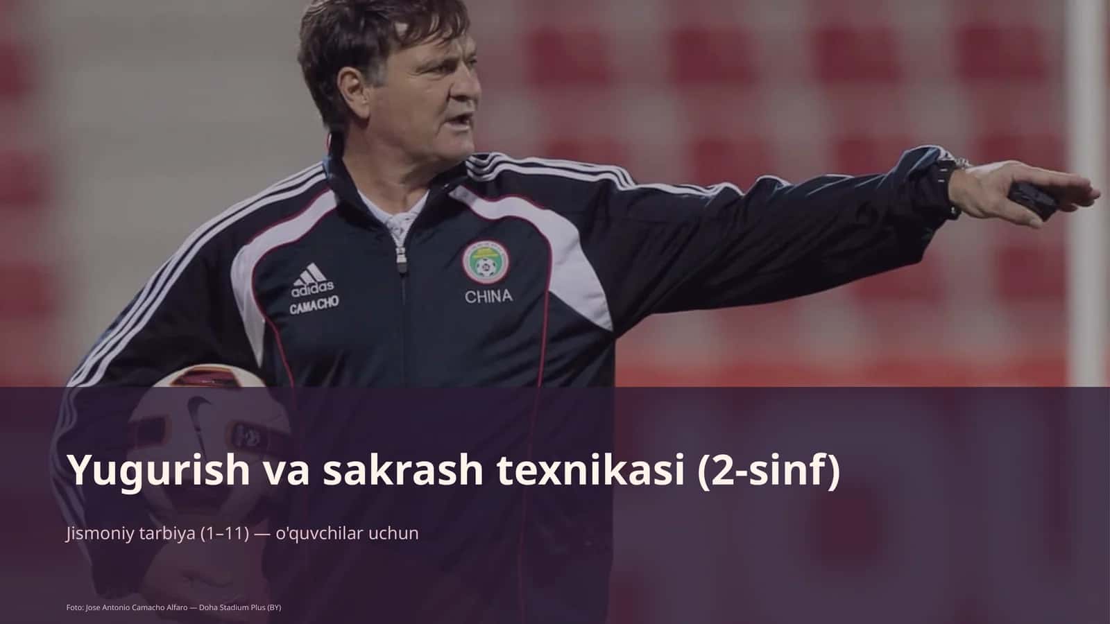 Yugurish va sakrash texnikasi (2-sinf)