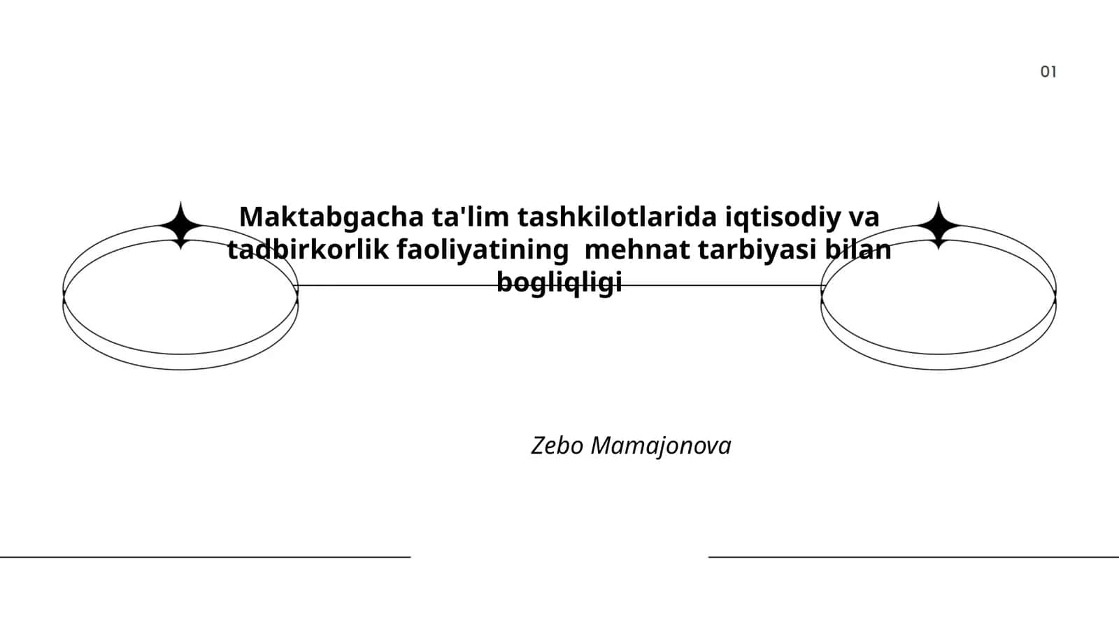 Maktabgacha ta'lim tashkilotlarida iqtisodiy va tadbirkorlik faoliyatining mehnat tarbiyasi bilan bogliqligi