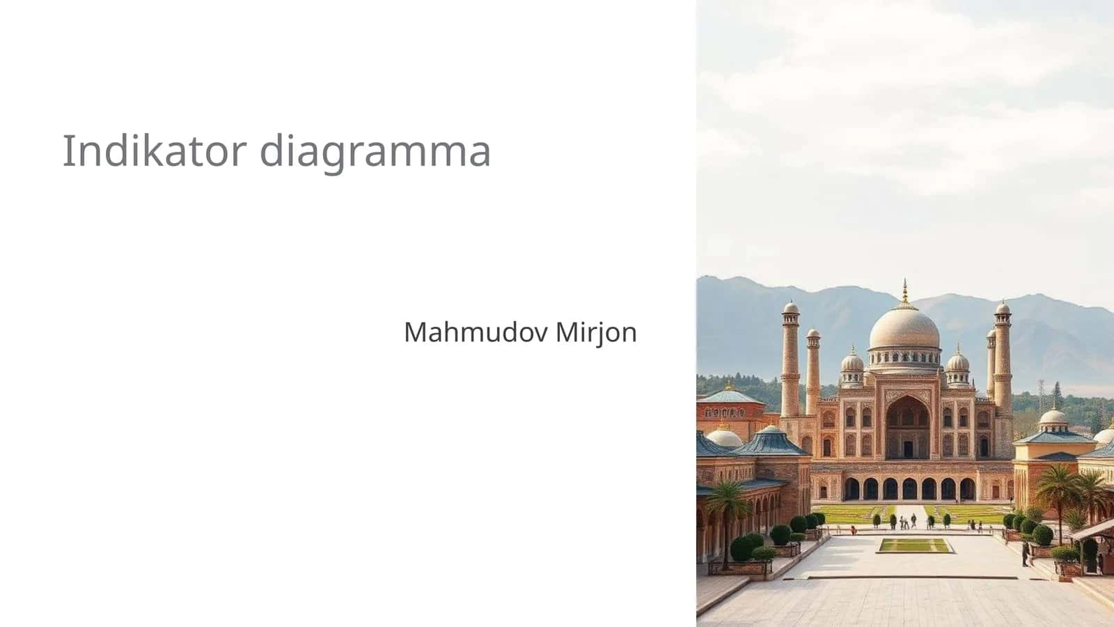 Indikator diagramma