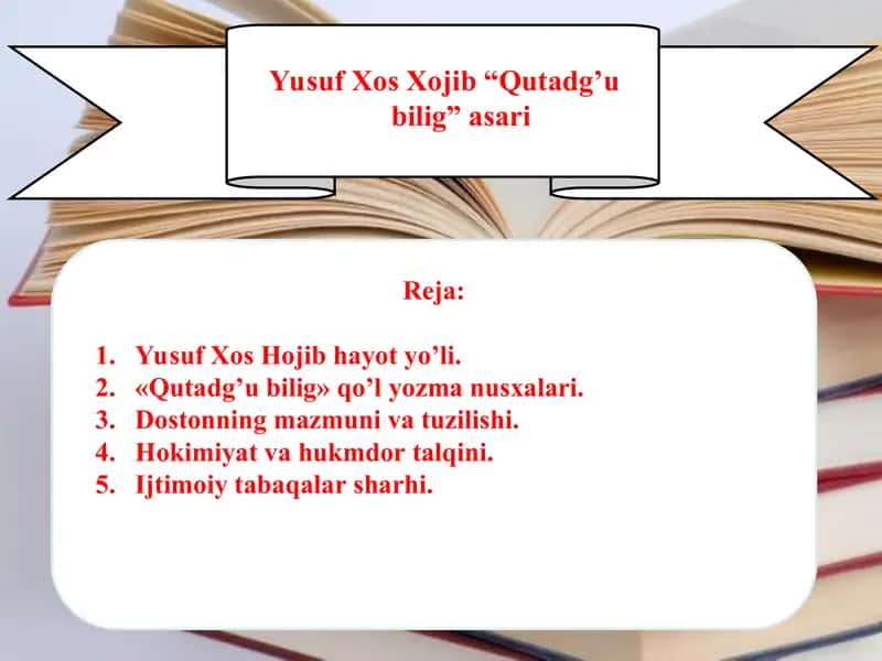Qutadg’u bilig