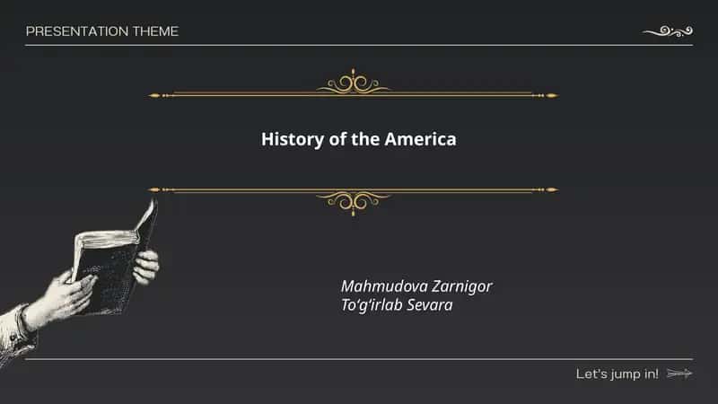 History of the America