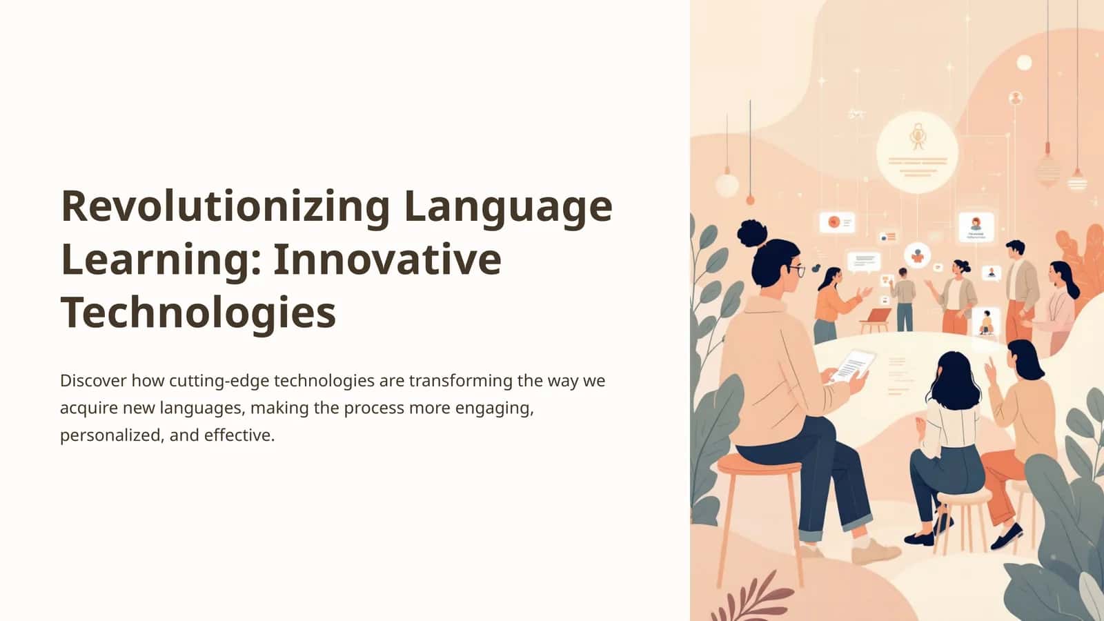 Revolutionizing Language Learning: Innovative Technologies