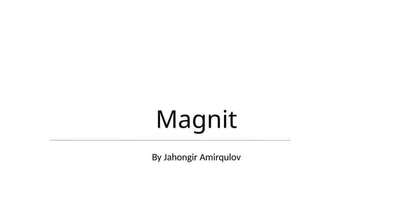 Magnit