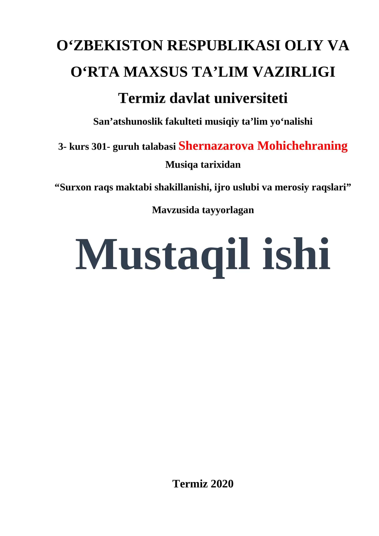 Surxon raqs maktabi shakillanishi, ijro uslubi va merosiy raqslari