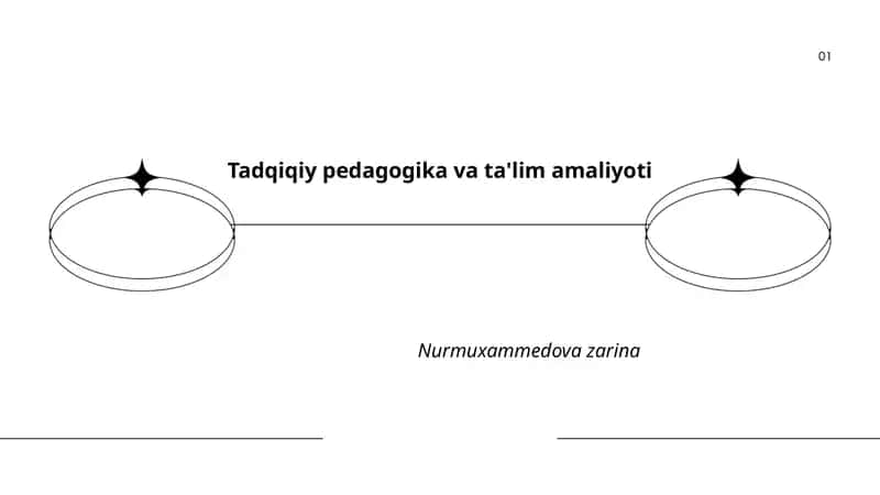 Ta'lim amaliyotida amaliy pedagogik tadqiqot metodologiyasi