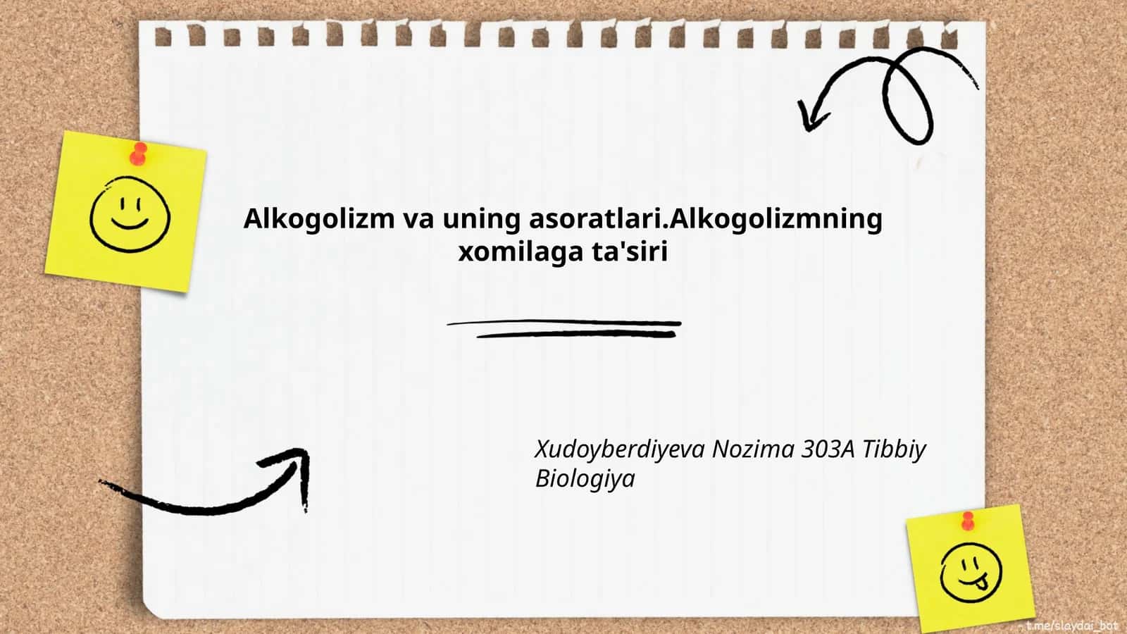 Alkogolizm va uning asoratlari