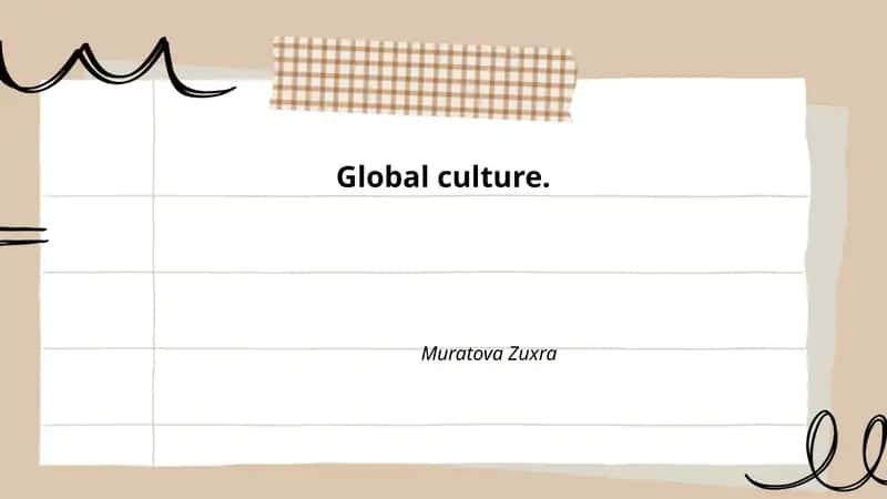 Global culture