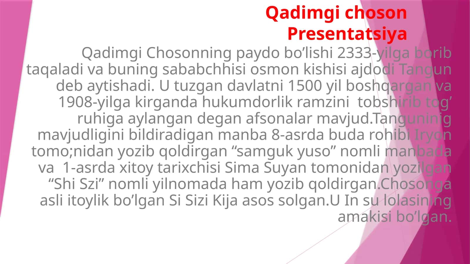QadimgichosonPresentatsiya