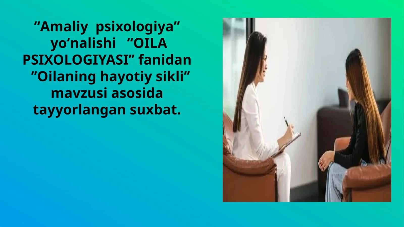 Oilaning hayotiy sikli