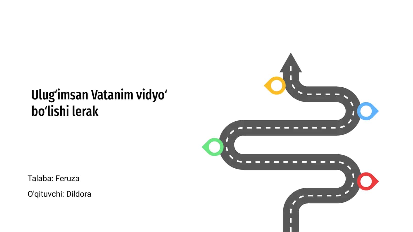Ulugʻimsan Vatanim: Kirish