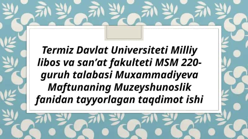 Uyg‘onish davri kabinet va galereyalari