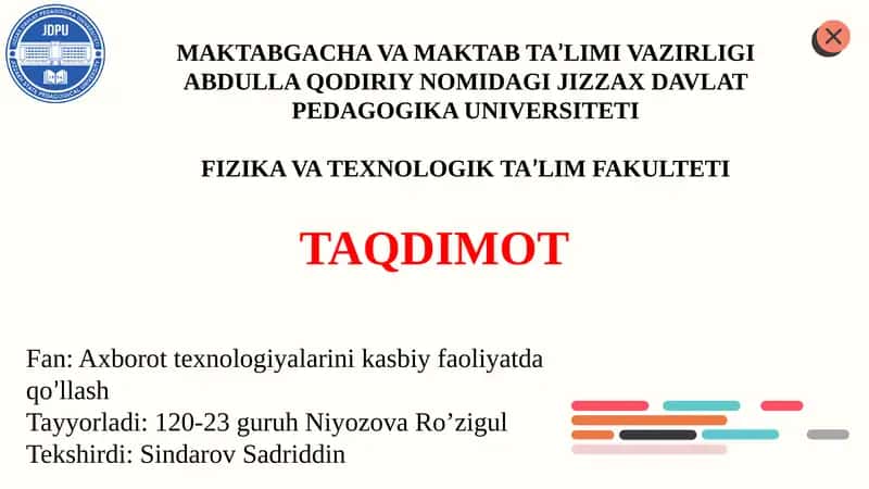 Elektron jurnallar va reyting tizimlari