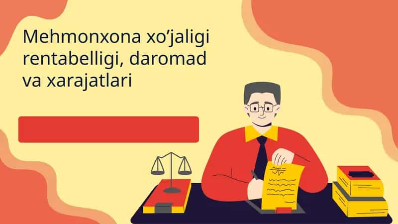 Mehmonxona xoʼjaligi rentabelligi, daromad va xarajatlari