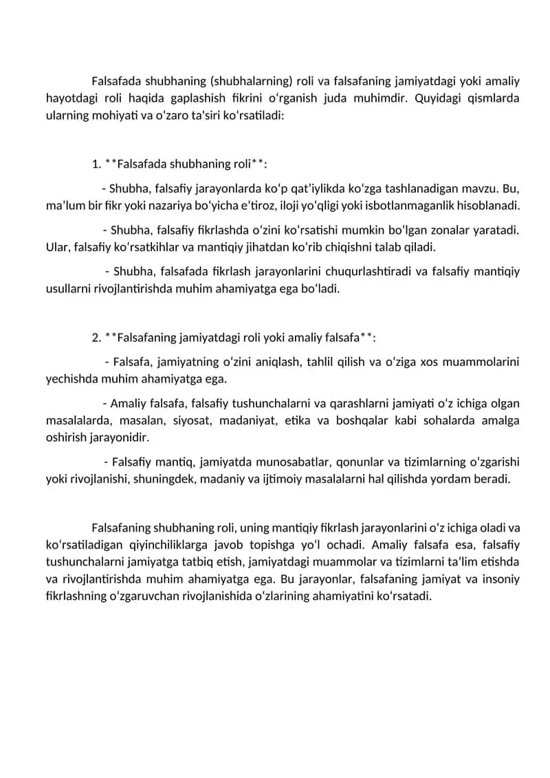 Falsafa va jamiyat