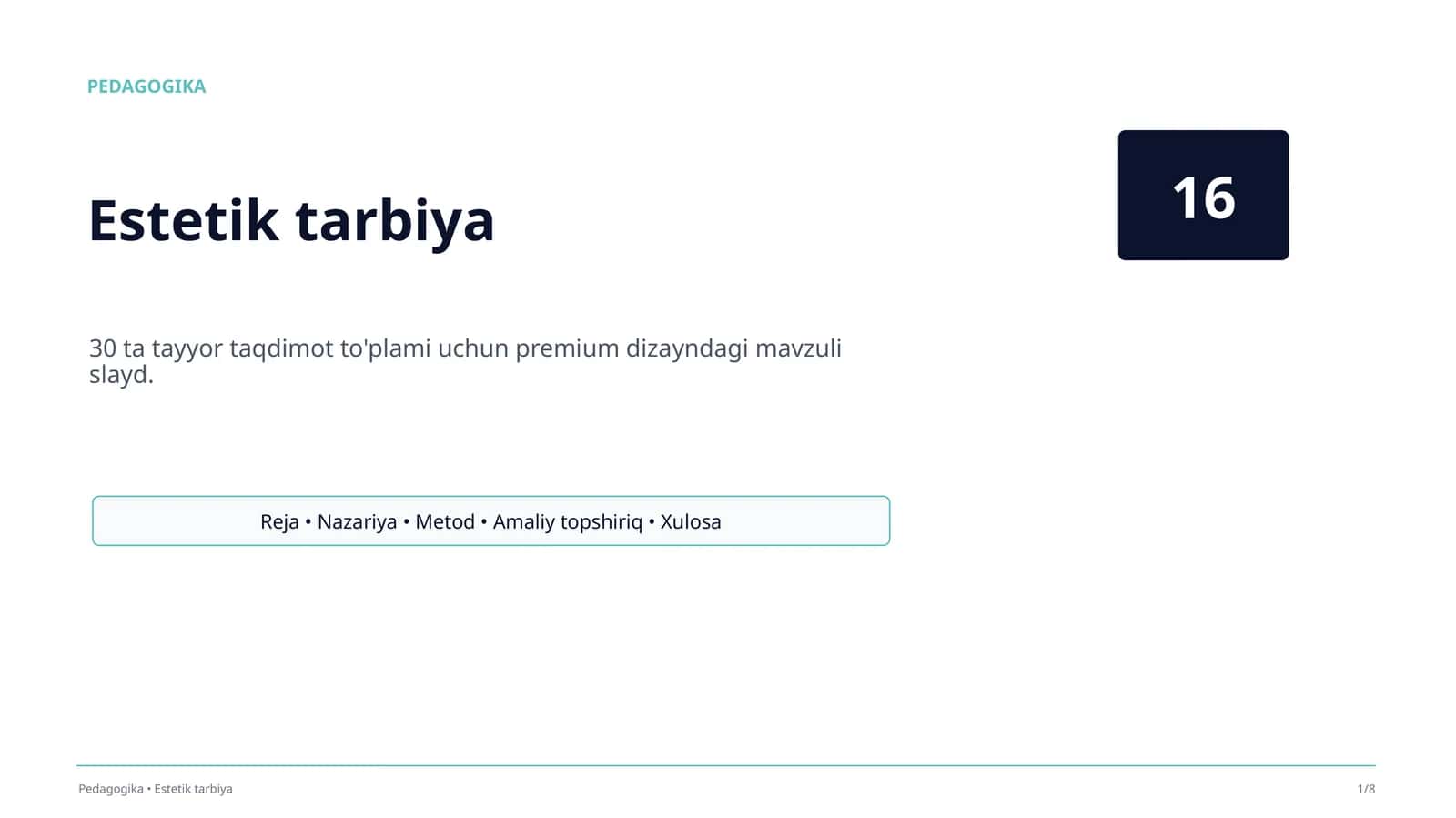 Estetik tarbiya