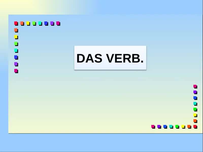Das Verb