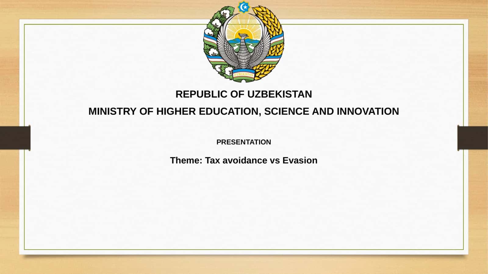 Tax avoidancevsEvasion