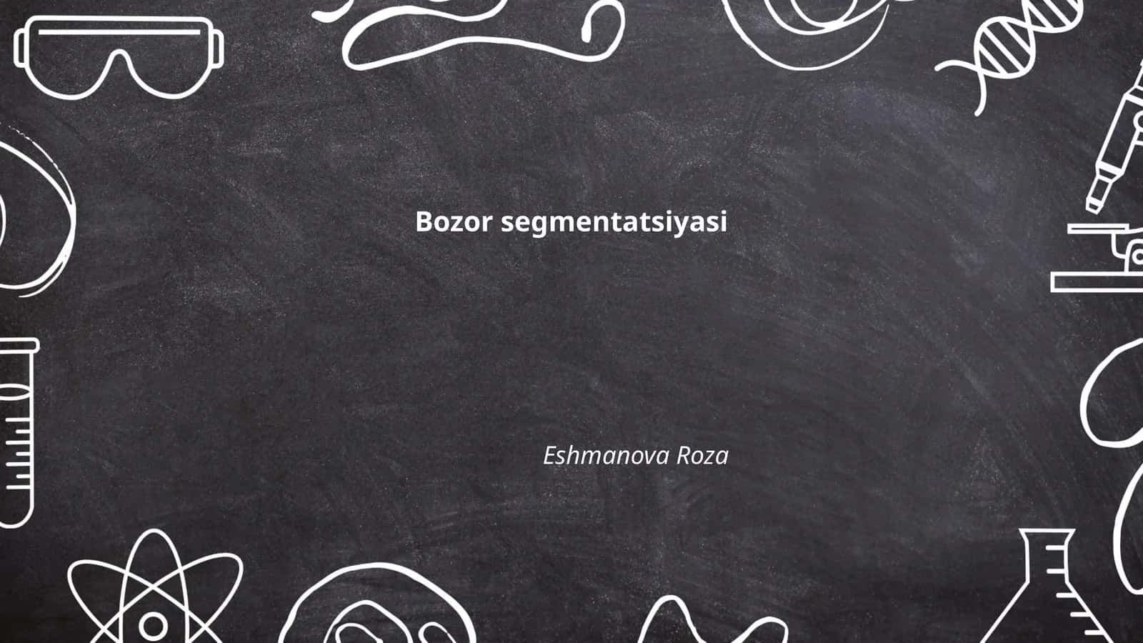 Bozor segmentatsiyasi
