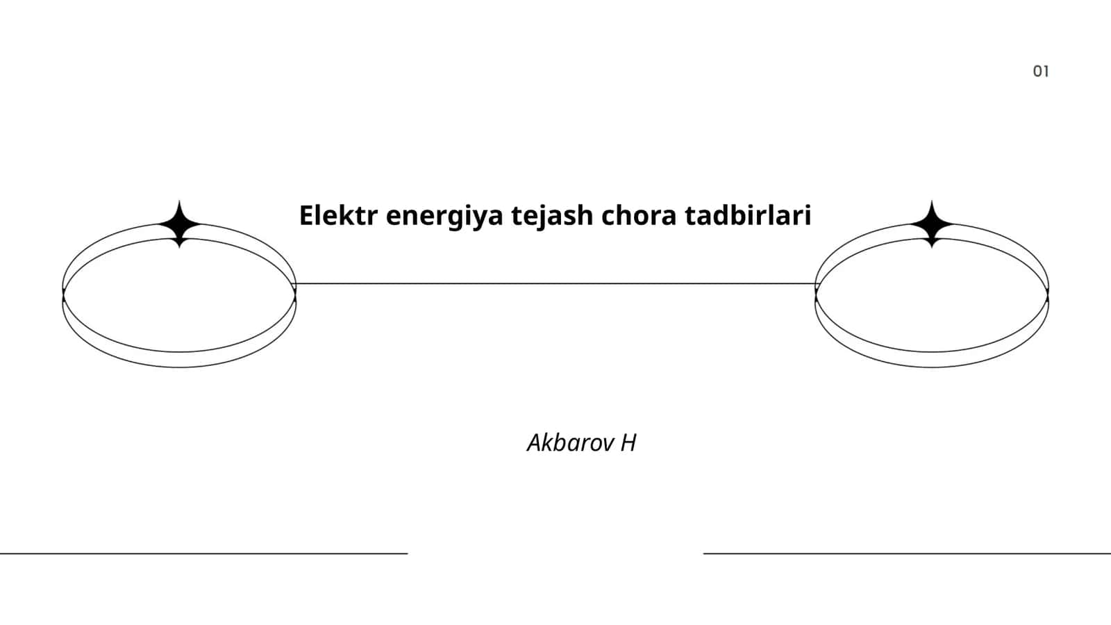 Elektr energiya tejash chora tadbirlari