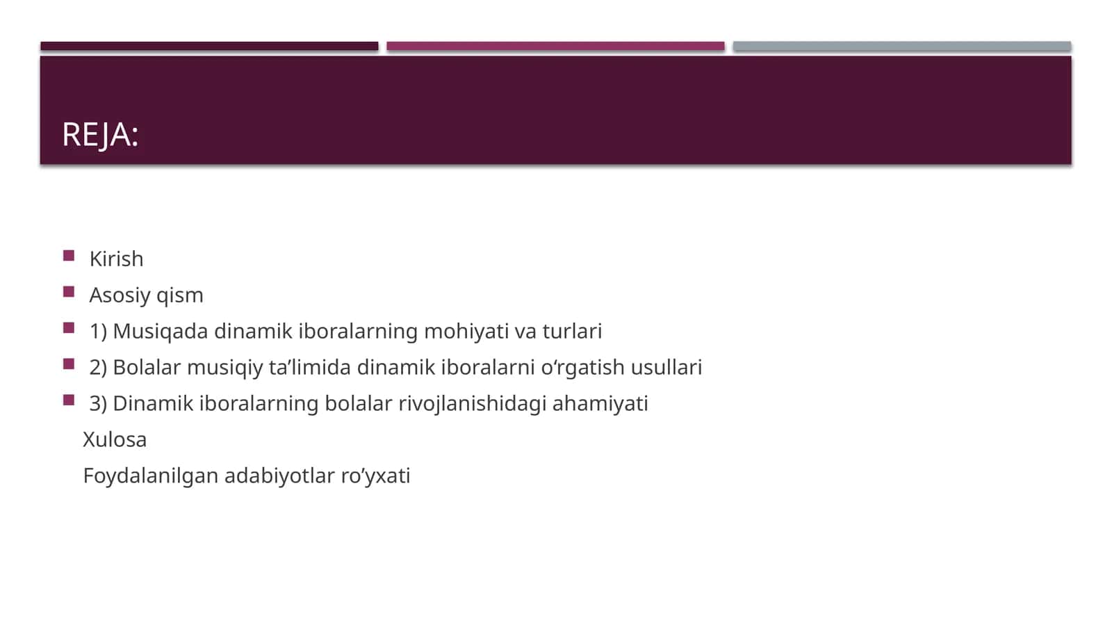 Musiqada dinamik iboralar