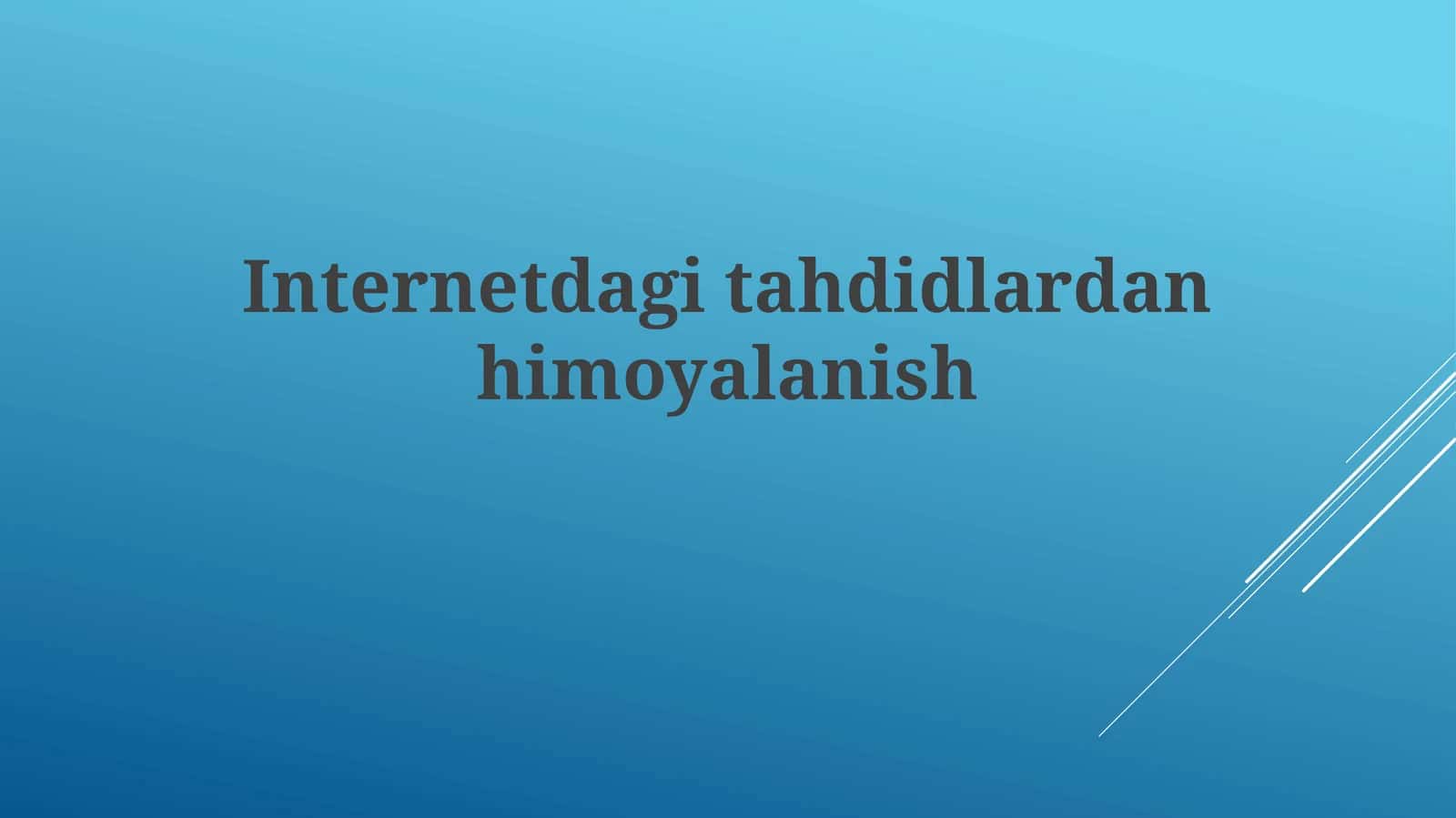 Internetdagitahdidlardanhimoyalanish