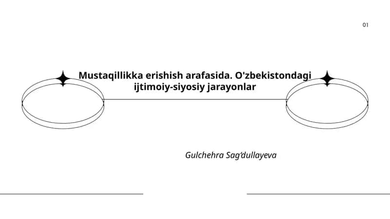Mustaqillikka erishish arafasida. O'zbekistondagi ijtimoiy-siyosiy jarayonlar