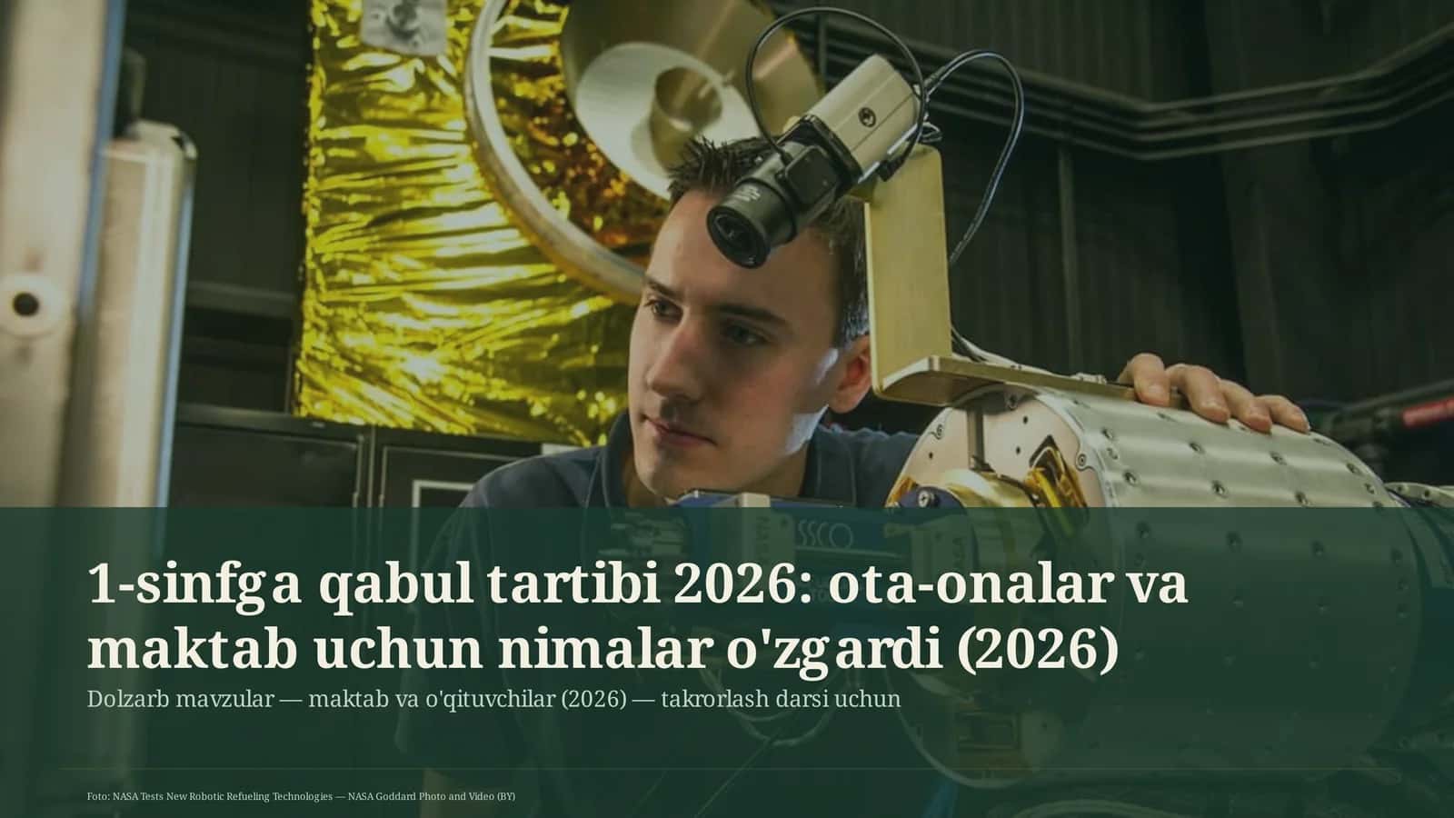 Dolzarb mavzular — maktab va o'qituvchilar