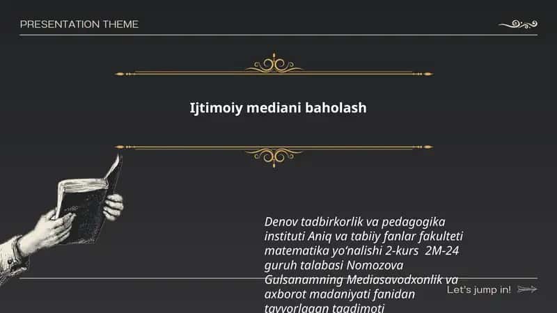 Ijtimoiy mediani baholash