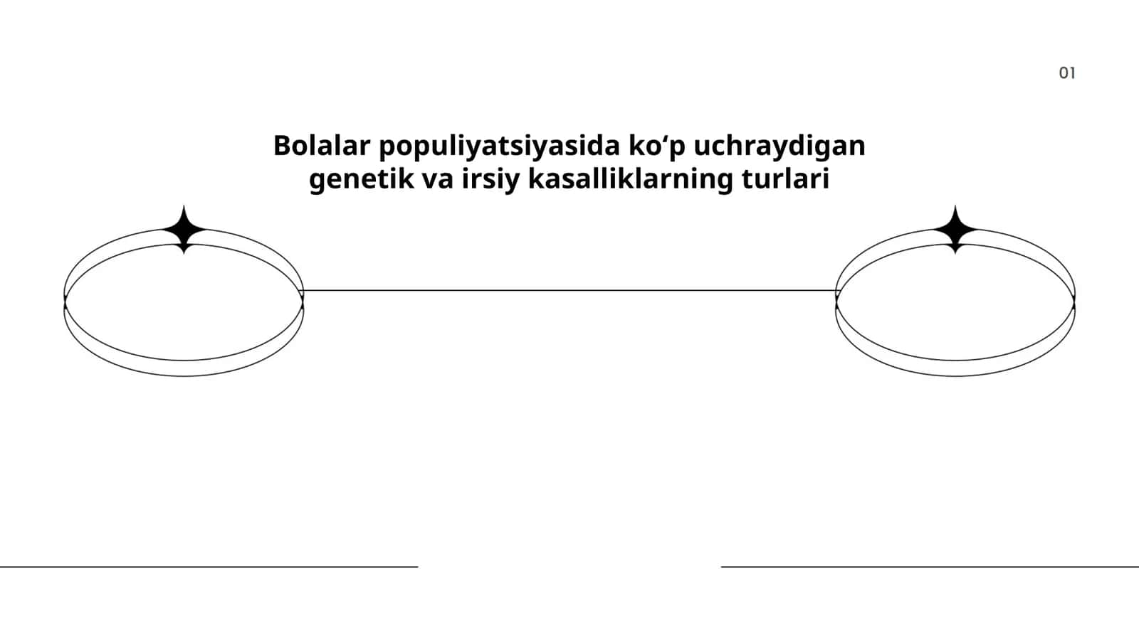 Bolalar populiyatsiyasida koʻp uchraydigan genetik va irsiy kasalliklarning turlari