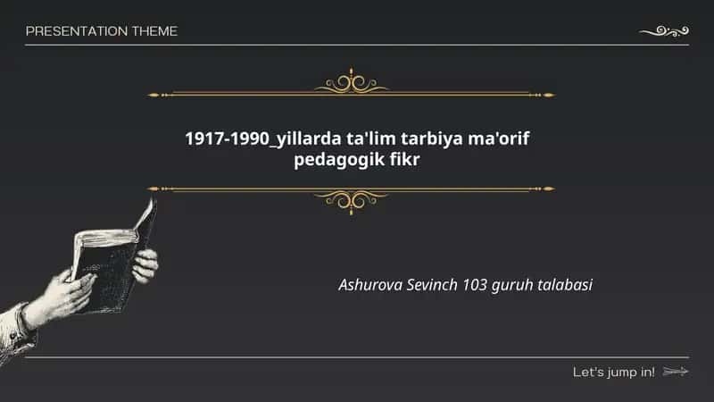 1917-1990_yillarda ta'lim tarbiya ma'orif pedagogik fikr
