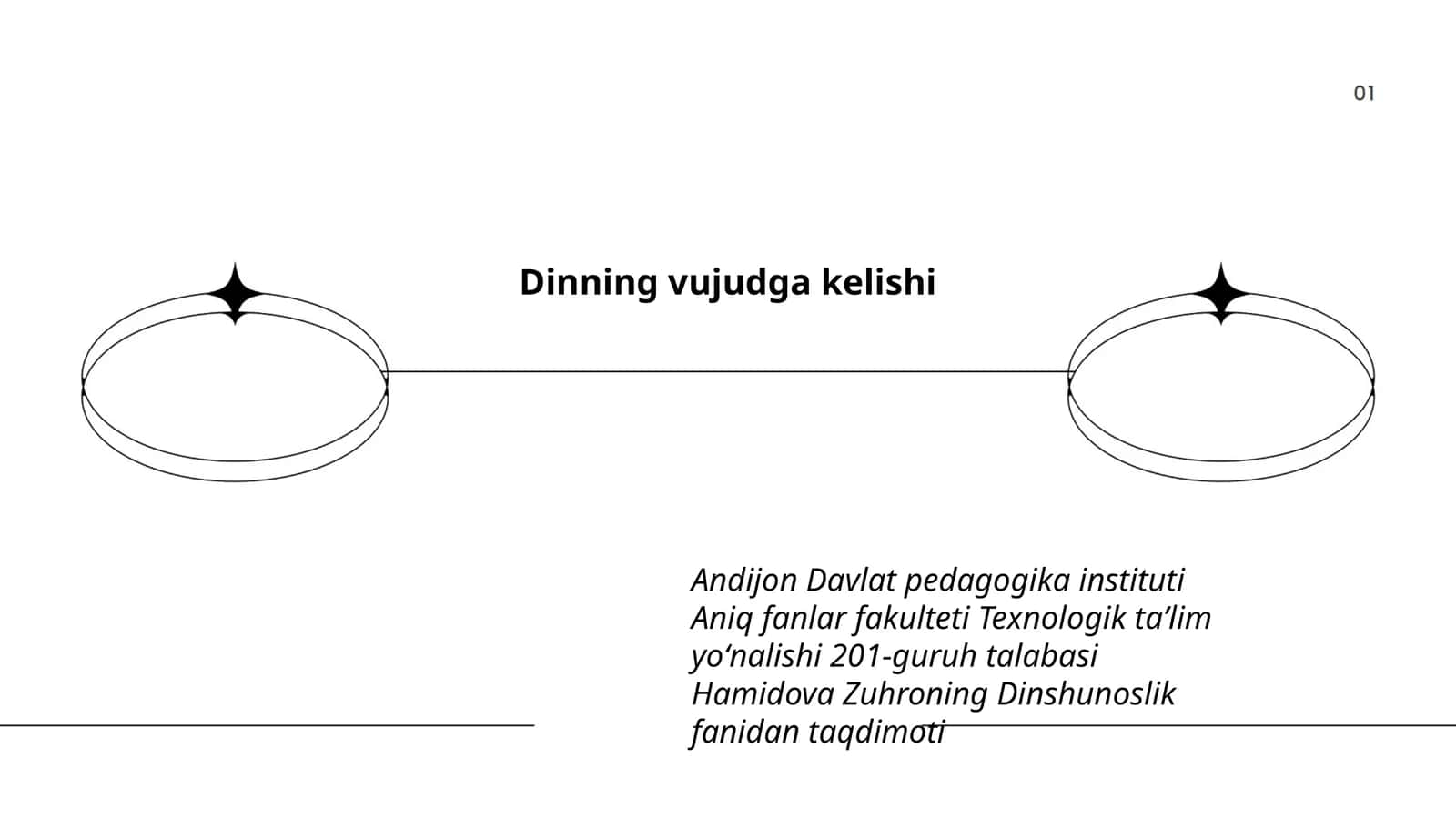 Dinning vujudga kelishi