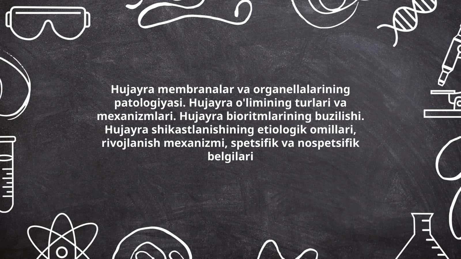 Hujayra patologiyasi