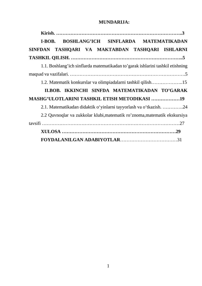 Kurs ishining dolzarbligi O‘zbekiston Respublikasi Qomusi