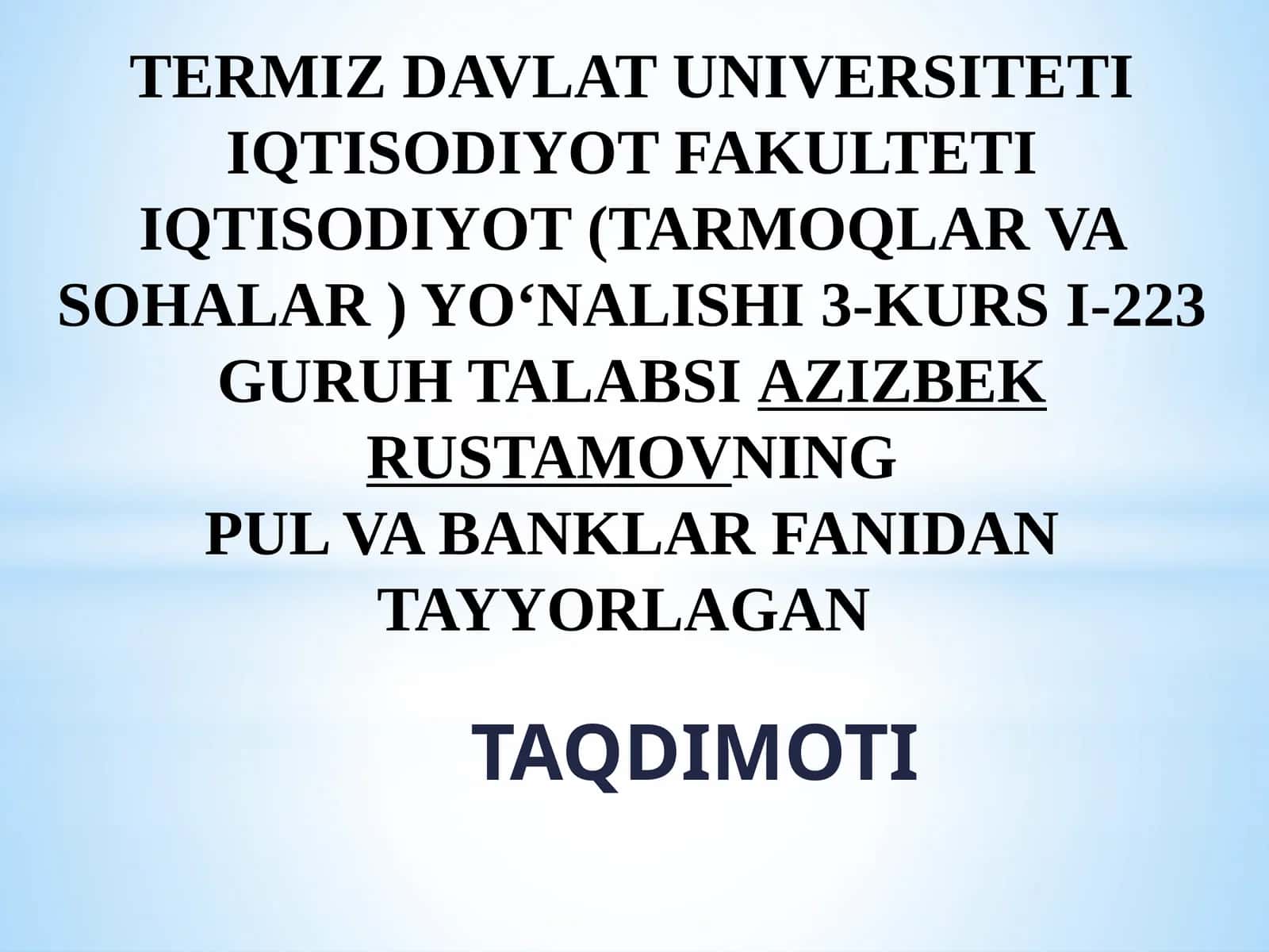Pulning metallilik nazariyasi
