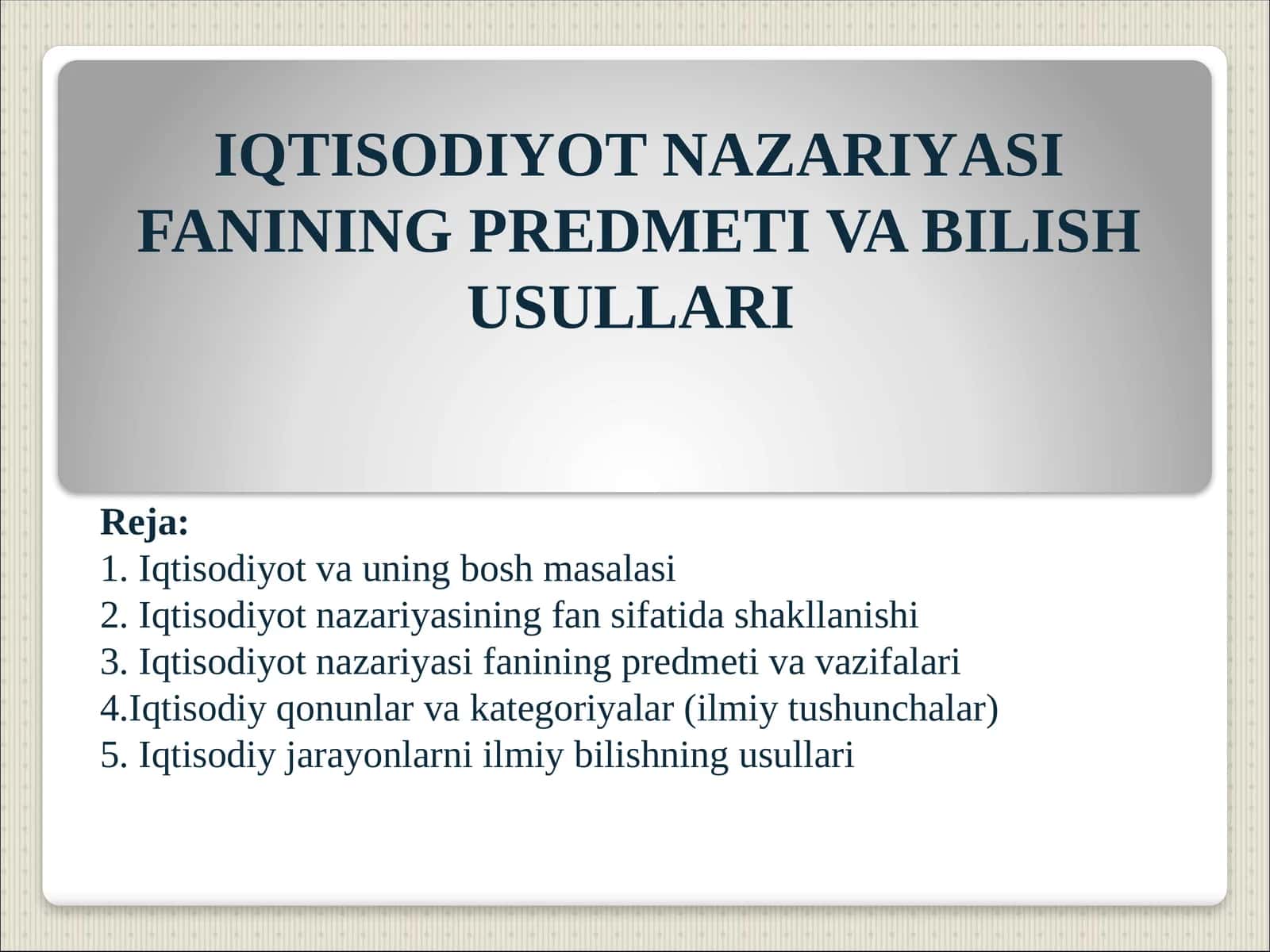 ADABIYoTLAR
