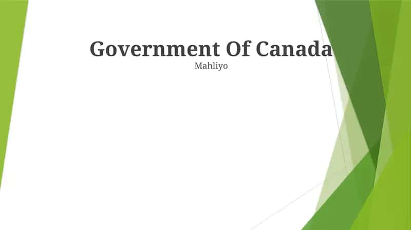 Government Of Canada