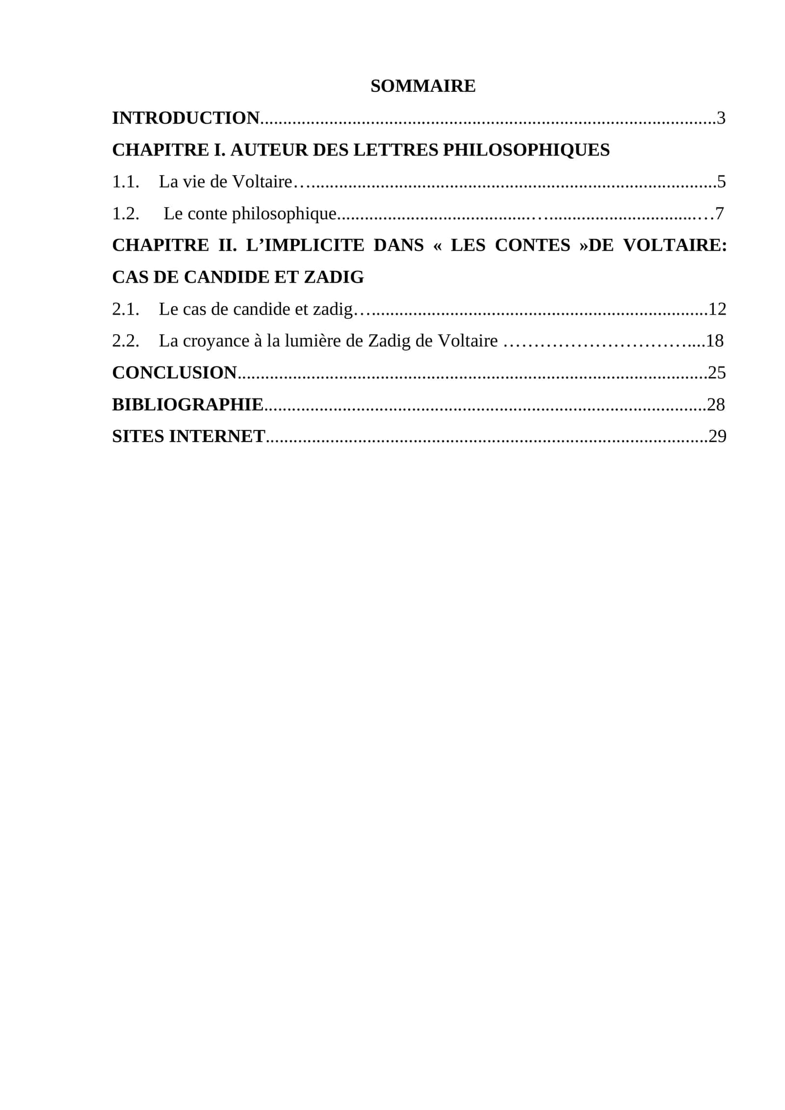 Les Lettres Philosophiques de Voltaire