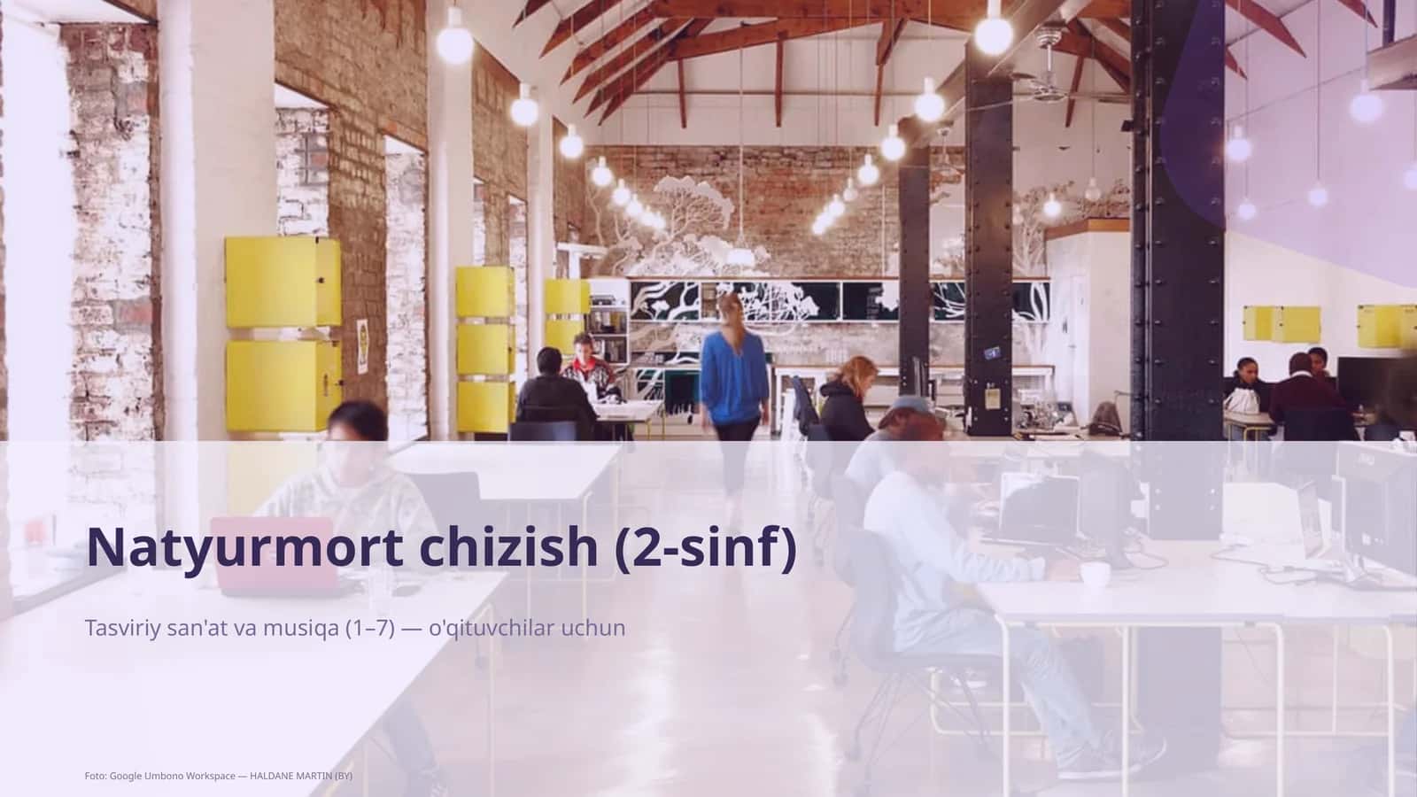 Natyurmort chizish (2-sinf)