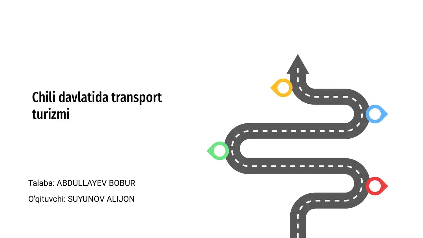 Chili davlatida transport turizmi