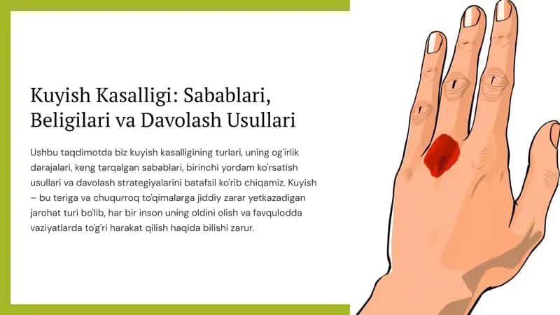 Kuyish Kasalligi: Sabablari, Beligilari va Davolash Usullari