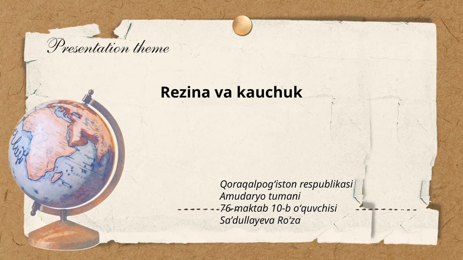 Rezina va kauchuk