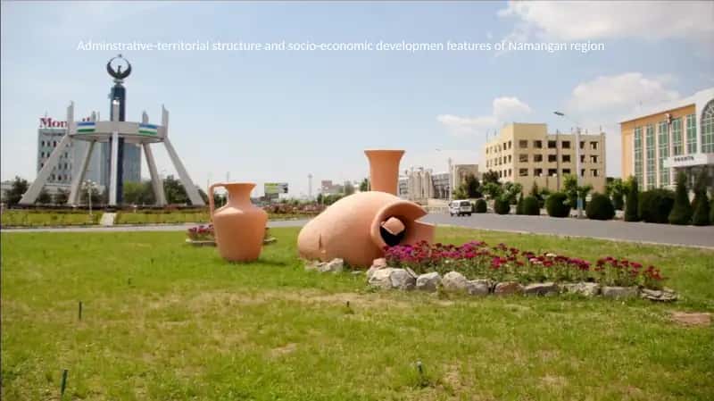 Adminstrative-territorial structure and socio-economic development features of Namangan region