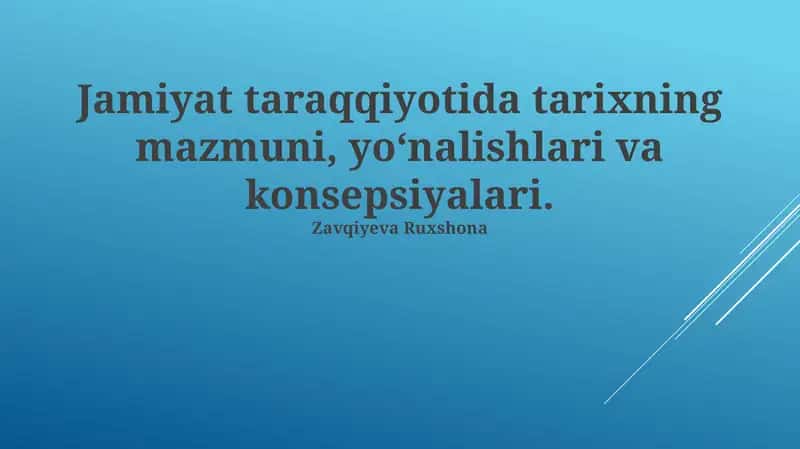 Tarix va Siyosat