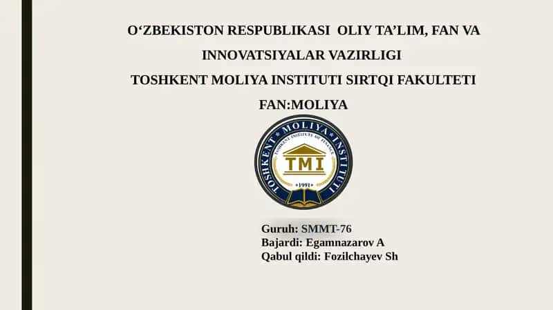 Iqtisodiyotda Muvozanat va Tebranish Jarayonlari