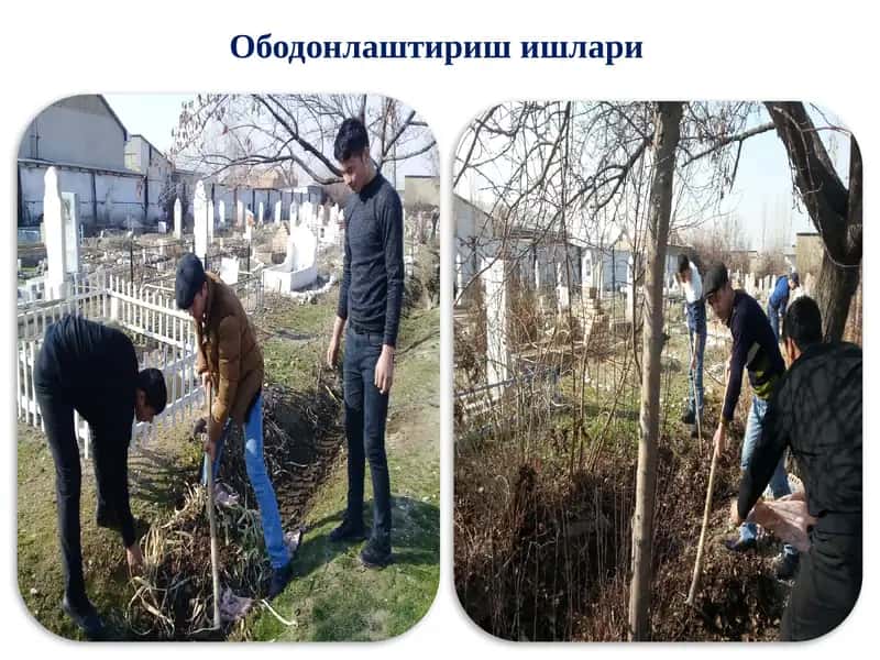 Ободонлаштириш ишлари